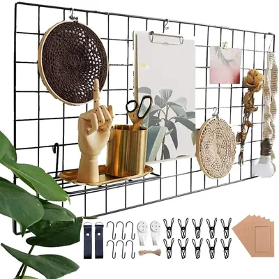 Productafbeelding van Wandrek zwart, wanddecoratie, multifunctioneel wandrek