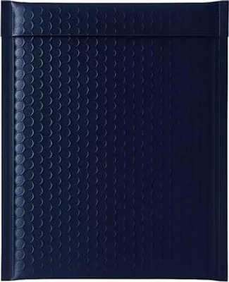 Zdjęcie produktu dla Koperta Bąbelkowa Wysyłkowa Metaliczna 180x250mm Granatowa - Estetyczna Ochrona