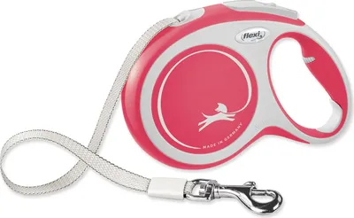 Produktbild von flexi New COMFORT, Gurt, L: 8 m, rot