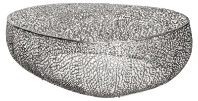 Obrázek produktu pro Konferenční stolek Leaf 120cm stříbrný 40284