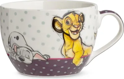 Porzellanbecher Disney Tales 520 ml Mehrfarbig