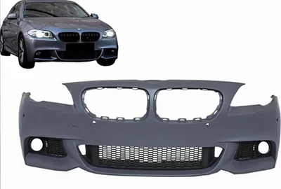 Image de Pare-chocs pour BMW 5 F10 F11 11-14 Design M-Technique sans phares antibrouillard.