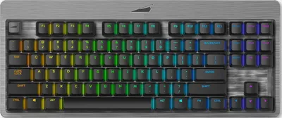 Produktbild von Mountain Everest Core - Tastatur - Hintergrundbeleuchtung - USB-C - QWERTZ - Deutsch - Tastenschalter: CHERRY MX Red -