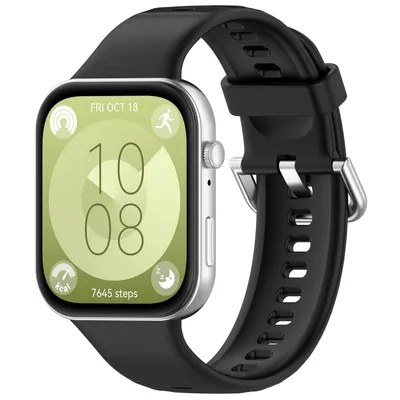 Obrázok produktu pre Náramok na inteligentné hodinky Huawei Watch Fit 5 4 / 5 4 Pro, vysoko kvalitný silikón, čierny