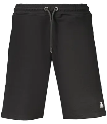 Produktbild von Elegante Herren-Shorts in Schwarz mit elastischem Bund und Taschen