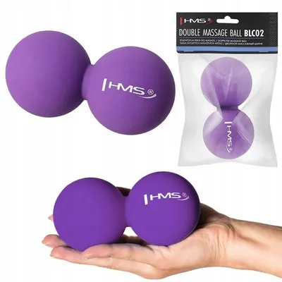Produktbild von HMS BLC02 Doppelte Violette Massageball 12,5 cm x 6,5 cm