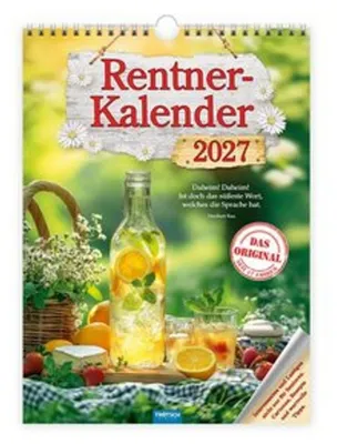 Produktbild von TRÖTSCH - Classickalender Rentnerkalender 2027