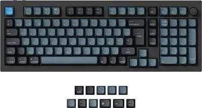 Image de Clavier Mécanique Gamer Keychron Q5 Pro, Switch Mécanique Red, ANSI, Rétroéclairage RGB, Sans Fil, QMK/VIA, 96%, Aluminium