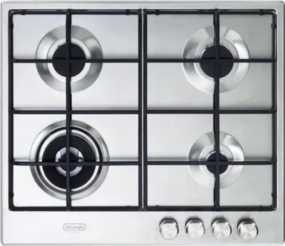 Immagine prodotto di De'Longhi SLF 460 LX piano cottura Acciaio inossidabile Da incasso Gas 4 Fornelli