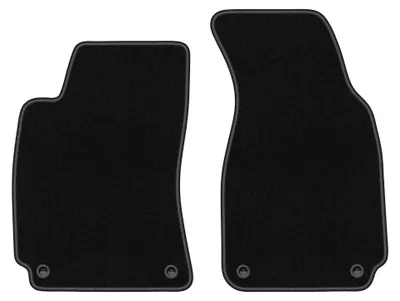 Immagine prodotto di Tappetini anteriori in moquette per Skoda Superb I 2001-2008 (berlina) – 2 pezzi, neri, su misura – Wielganizator BASIC