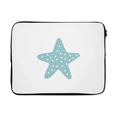 Produktbild von MuchoWow® Laptop Hülle 15 Zoll Stern - Punkte - Pastell - Mädchen - Jungen - Kinder Laptoptasche - Laptoptasche - Sleeve - Rundum-Schutz