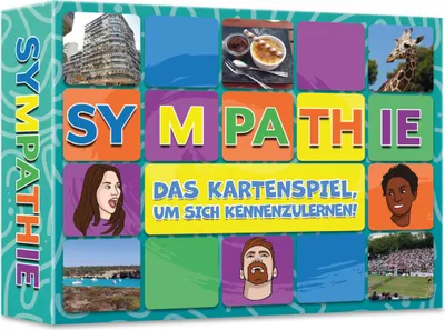 Produktbild von Sympathie - das Kartenspiel, um sich kennenzulernen - mit 150 Fotos