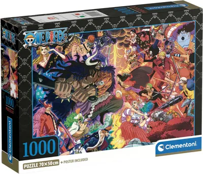 Obrázok produktu pre Clementoni Impossible One Piece, 1000 kusov, rozprávky, 18 rok / roky