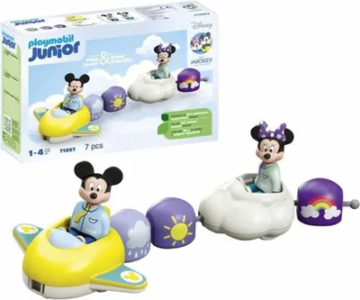 Productafbeelding van 71697 Junior & Disney: Mickey en Minnie's Wolkenvlucht, constructiespeelgoed
