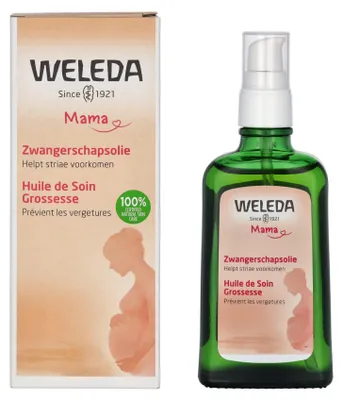 Produktbild von Weleda 4001638095112, Massageöl, 100 ml, Elastizität, Jojoba, 1 Stück(e)