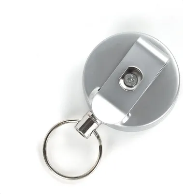 Produktbild von INF Einziehbarer Schlüsselanhänger aus Aluminiumlegierung mit Clip