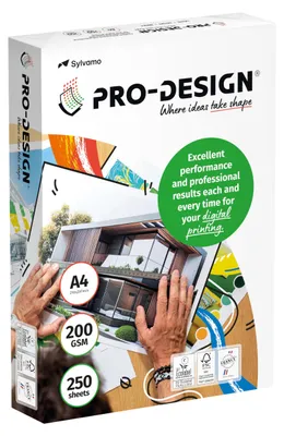 Druckerpapier A4, 200 g/m², hochweiß, FSC, 250 Blatt
