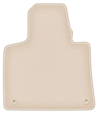 Produktbild von DURBAN Beige Velours-Fahrerfußmatte für Citroen C4 Spacetourer Minivan (2013-2018)