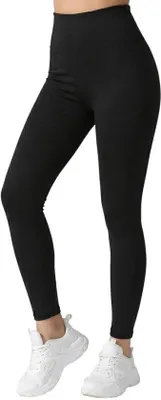 Produktbild von Thermo-Leggings aus Teddyfleece – Winterlegging, 100 Denier – Hoher Bund – Undurchsichtig – Elastisch – Angenehm weich