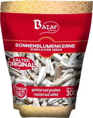 Produktbild von Bazar Sonnenblumenkerne Original geröstet & gesalzen 300g