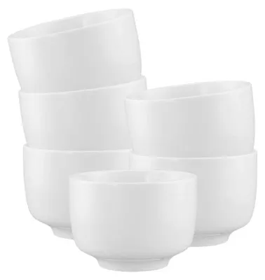 Produktbild von Seltmann Weiden Sento Home weiß Milchkaffeeobertasse 0,35 l ohne Henkel 6er Set