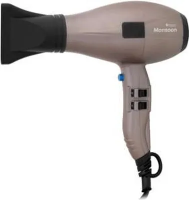 Produktbild von Professioneller Haartrockner Monsoon 2000-2400 W mit Keramikbeschichtung, Kaltlufttaste und Volumendiffusor