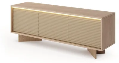 Produktbild von FURNLUX Tv-ständer, Halbbeige, 154 Cm / Hauptfarbe: Beige / Abmessungen: 154 x 55 x 40 cm