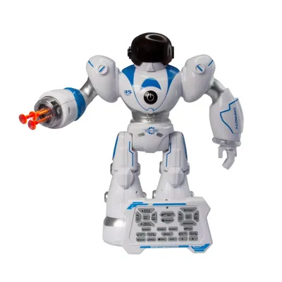 Produktbild von Roboter Robin blau und weiß
