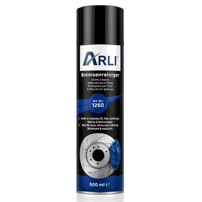 Produktbild von ARLI Bremsenreiniger 500ml Bremsreiniger Spray Bremsen Kupplungsreiniger 360° Ventil Aerosol Reiniger Universal