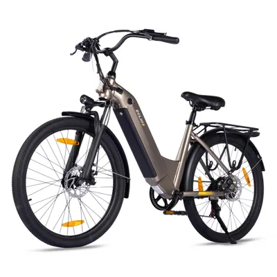 Produktbild von Otium3 E-Bike Elektrofahrrad 26 Zoll Citybike Tiefeinsteiger Damen Herren, 36V 18,2Ah Akku, 120 km, 250W, 25 km/h, Shimano 7-Gang, Scheibenbremsen