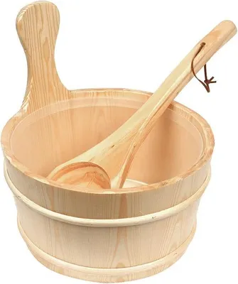 Obrázek produktu pro Saunové vědro s naběračkou (4 litry)