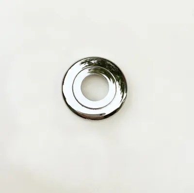 Produktbild von Rosette für Türklinke(einzeln) - zeitloses Design | Nickel glanz
