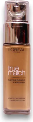 Produktbild von L'Oreal Paris, True Match, Hyaluronsäure, Natürliches Finish, Flüssige Foundation, 6.N, Honig, LSF 17, 30 ml