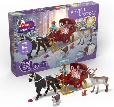 Produktbild von Reitverein – Großer Adventskalender mit Schlittenfahrt