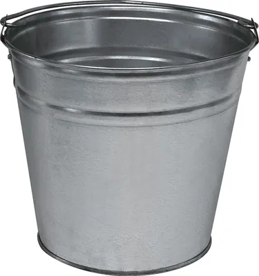 Produktbild von Idealspaten Baueimer 12 Liter verzinkt Ø 300 mm