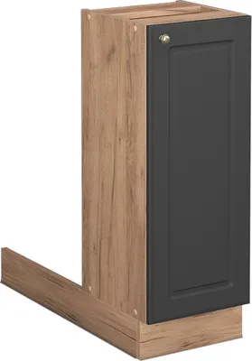 Produktbild von Kücheninsel Vicco Fame-Line Anthrazit-Gold 30 cm ohne Arbeitsplatte, Model 38619