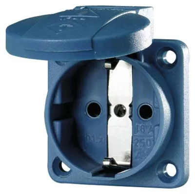 Zdjęcie produktu dla MENNEKES 11031, Niebieski, Biały, IP54, 230 V, 16 A