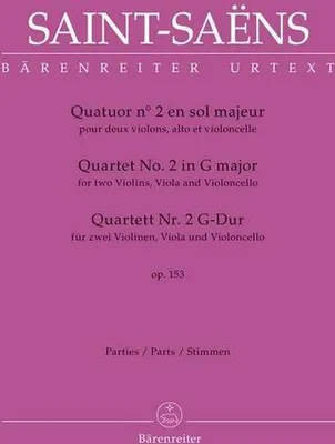 Produktbild von Streichquartett Nr. 2 G-Dur op. 153