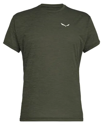 Produktbild von Salewa PUEZ MELANGE DRY M S/S TEE faded green melange 54/2X