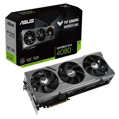 Zdjęcie produktu dla ASUS TUF Gaming TUF-RTX4080-16G-GAMING NVIDIA GeForce RTX 4080 16 GB GDDR6X