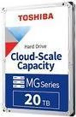 Image de Toshiba MG10 Series MG10ACA20TA - Disque dur - Enterprise - 20 To - interne - 3,5" (8,9 cm) - SATA 6Gb/s - 7200 tr/min - mémoire tampon : 512 Mo