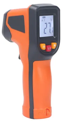Produktbild von Infrarot Thermometer -50 bis 400°C berührungslos mit Laser LCD Beleuchtung für Küche Backen Öl Wasser BBQ Werkstatt