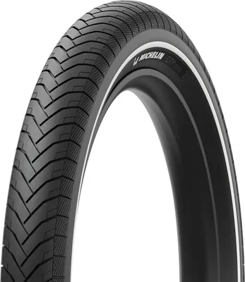 Produktbild von Michelin Reifen City Cargo 20x2.20 55-406 schwarz Reflex E50