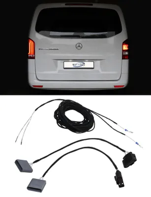 Für Mercedes Vito eVito EQV W447 Original Kufatec KOMPLETT SET LED Rückleuchten in der Farbe von KUFATEC GmbH & Co. KG