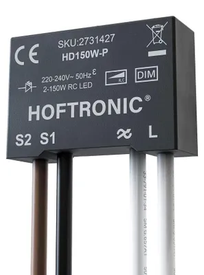 Produktbild von hoftronic LED Puck-Dimmer 0,5-150 W Phasenabschnitt Wechselschaltung