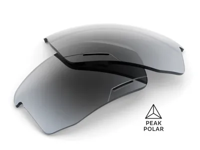 Produktbild von 100% Speedcoupe Peakpolar Replacement Lens unis grey - polarisierte Ersatzsch....