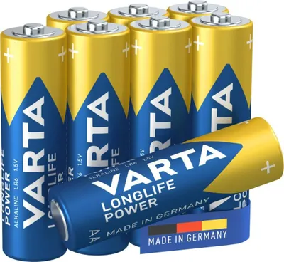 Immagine prodotto di Batterie Varta Aa ad alta energia - 8 pezzi