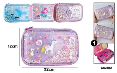 Produktbild von Schultasche mit Deckel, Modell MIX – Sampack