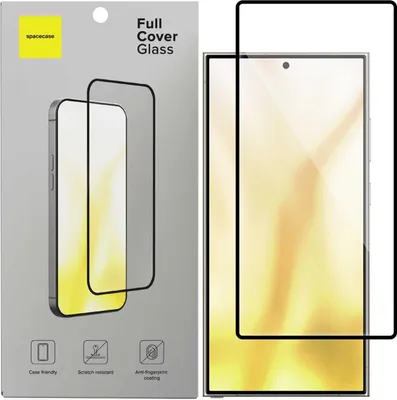 Zdjęcie produktu dla Szkło hartowane SPACECASE Full Cover Glass do Galaxy S25 Ultra