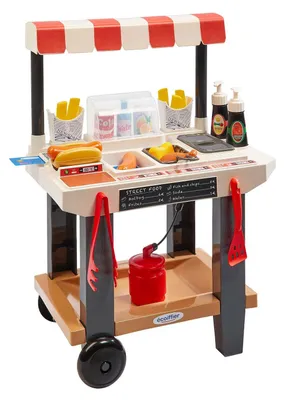 Immagine prodotto di Set di joaca bucatarie ristorante Fast Food Ecoiffier 44 x 30,5 x 61,5 cm